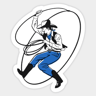 Lassoing Up Something Good Sticker